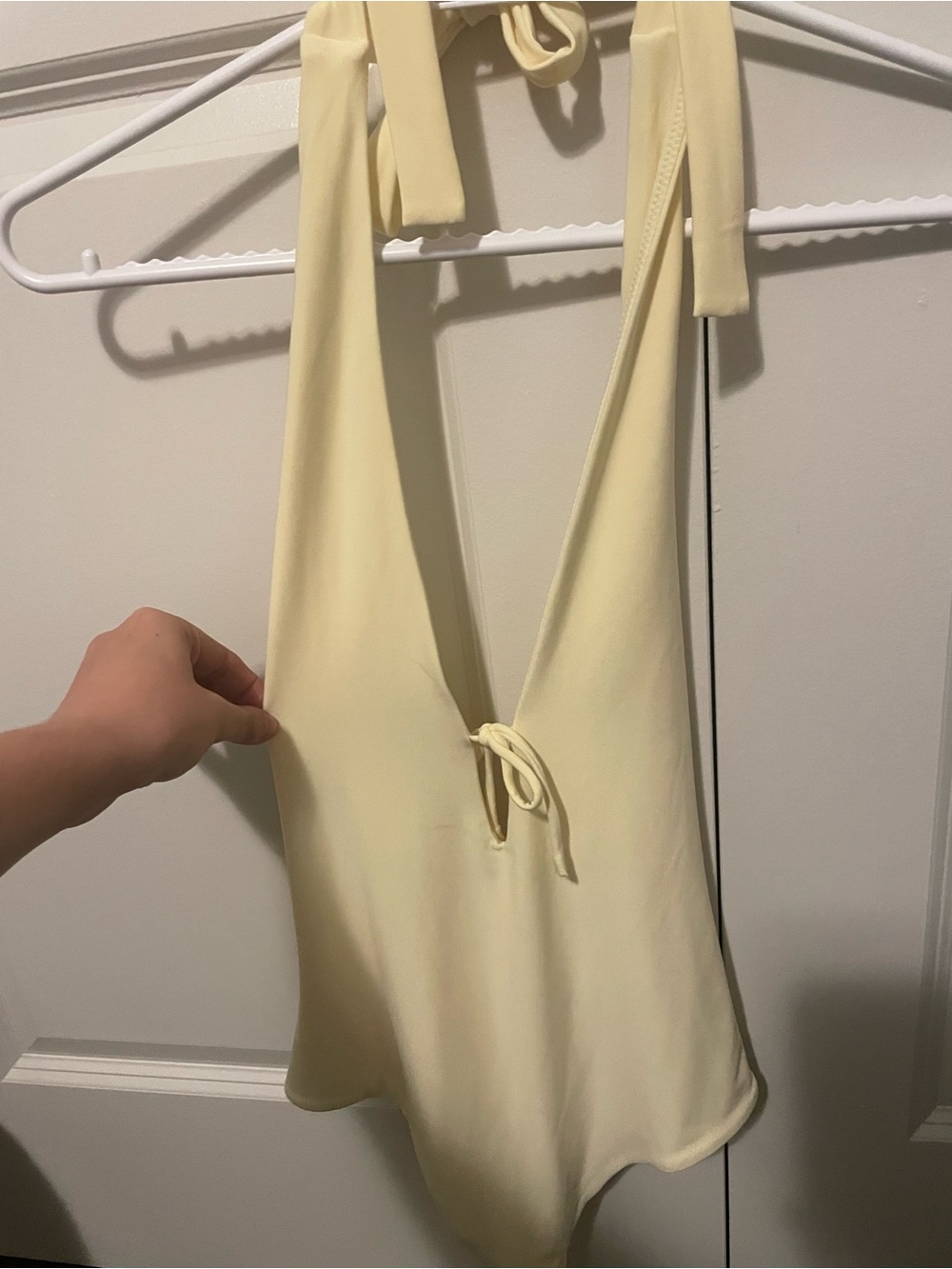 Aritzia SMOOTH MATTER™ SECKEL HALTER BODYSUIT